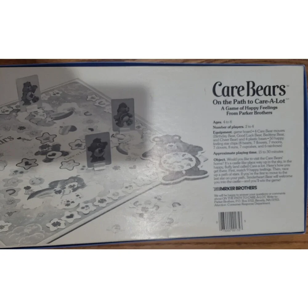 Care Bears Path a lot board game vintage 1983 Parker Brothers happy feelings